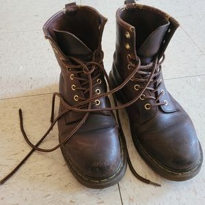 Handmade leather boots